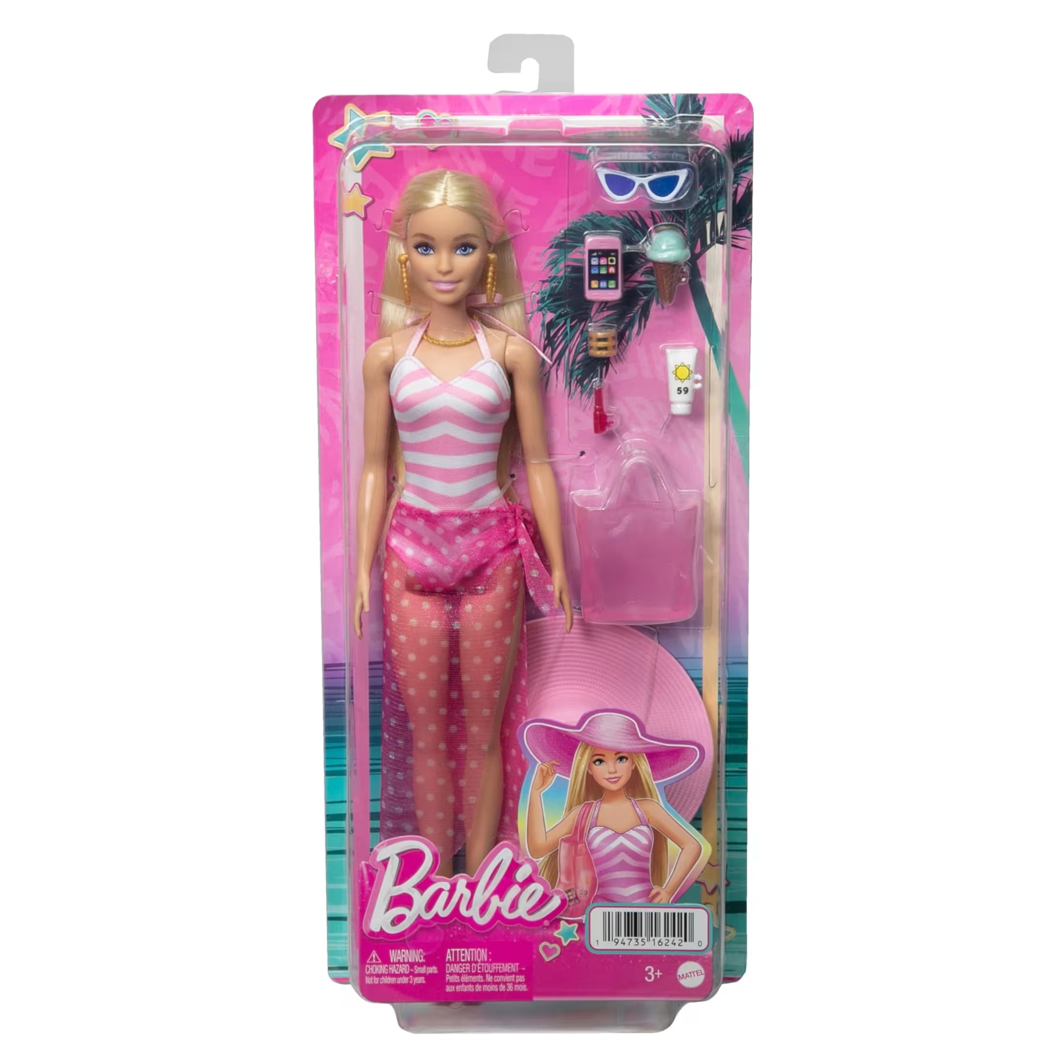 Barbie Blonde Beach Doll
